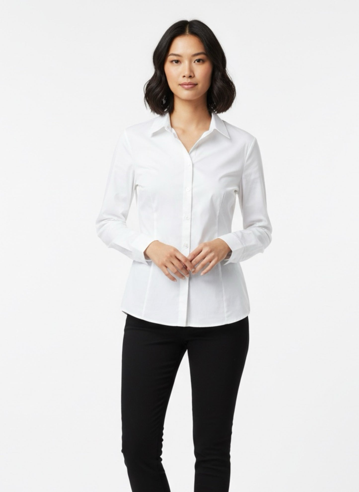 Camicia classica bianca