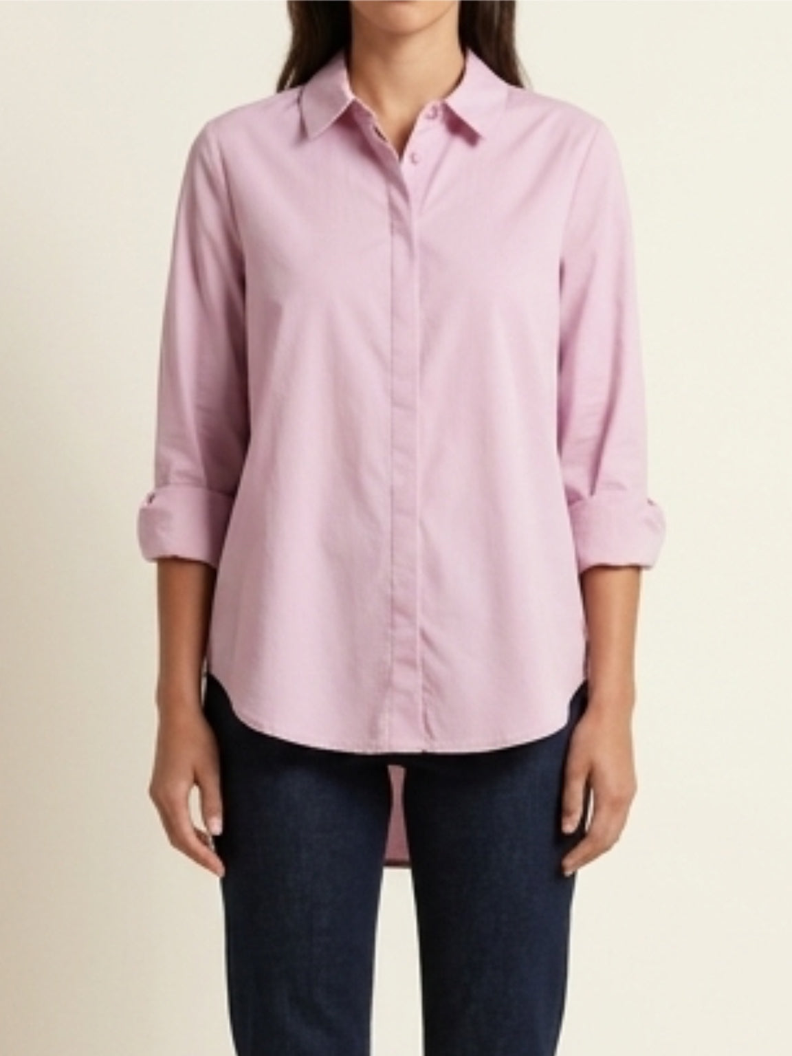 Camicia classica spacchi laterali
