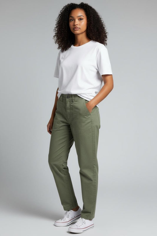 Pantaloni  oliva