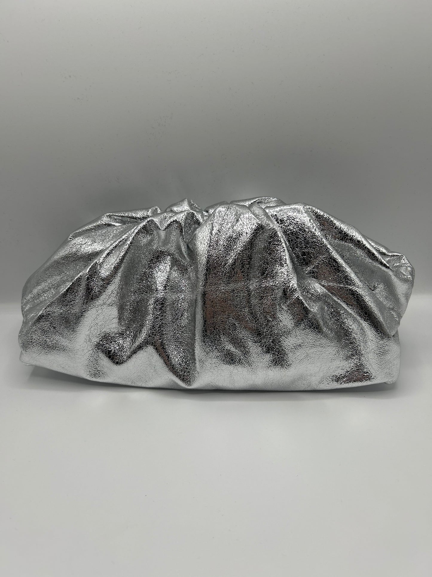 Borsa sacchetto metallizzata