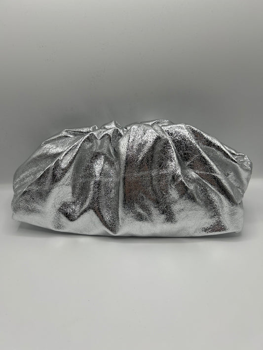 Borsa sacchetto metallizzata