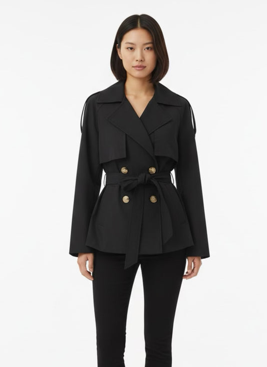 Trench con cintura