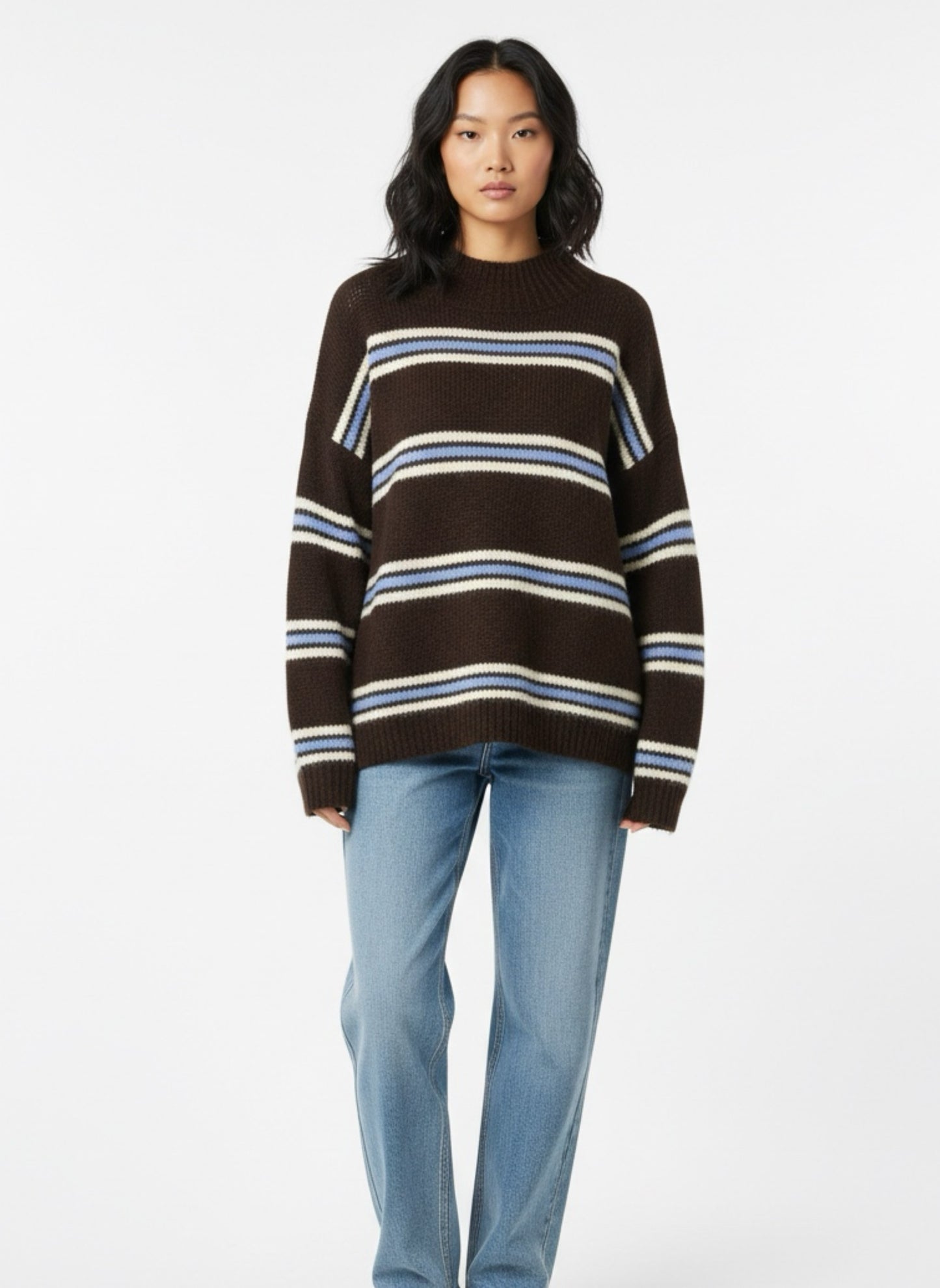 Maglione righe colorate