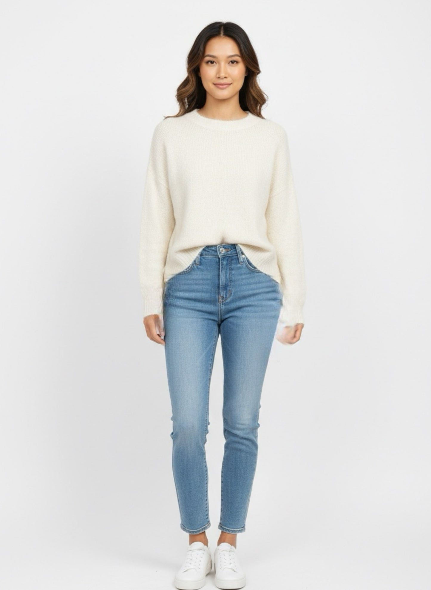 Maglione buco sulla schiena
