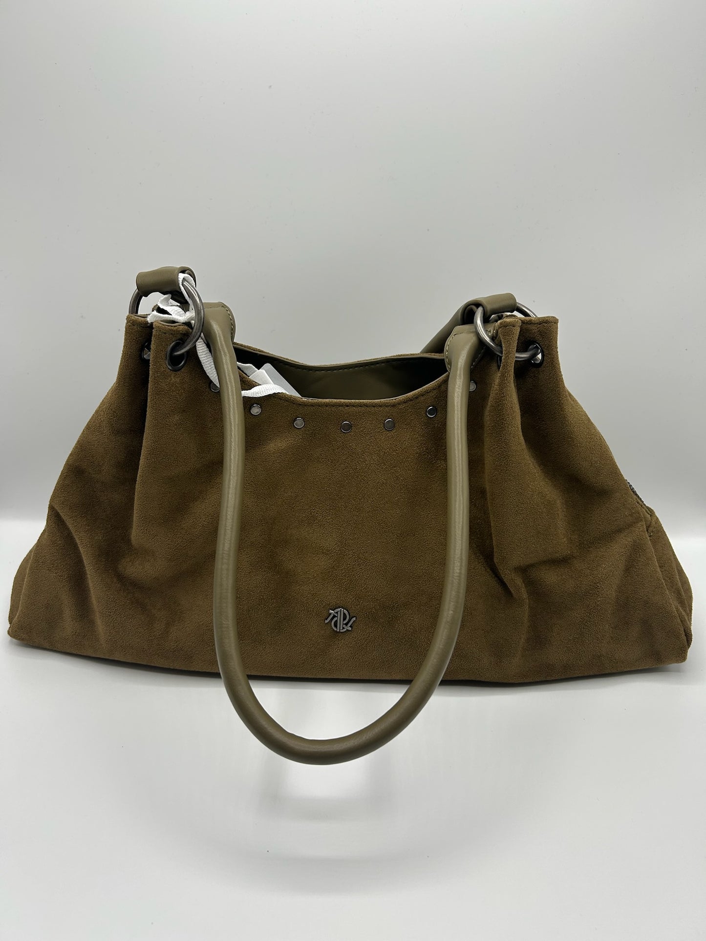 Borsa scamosciata