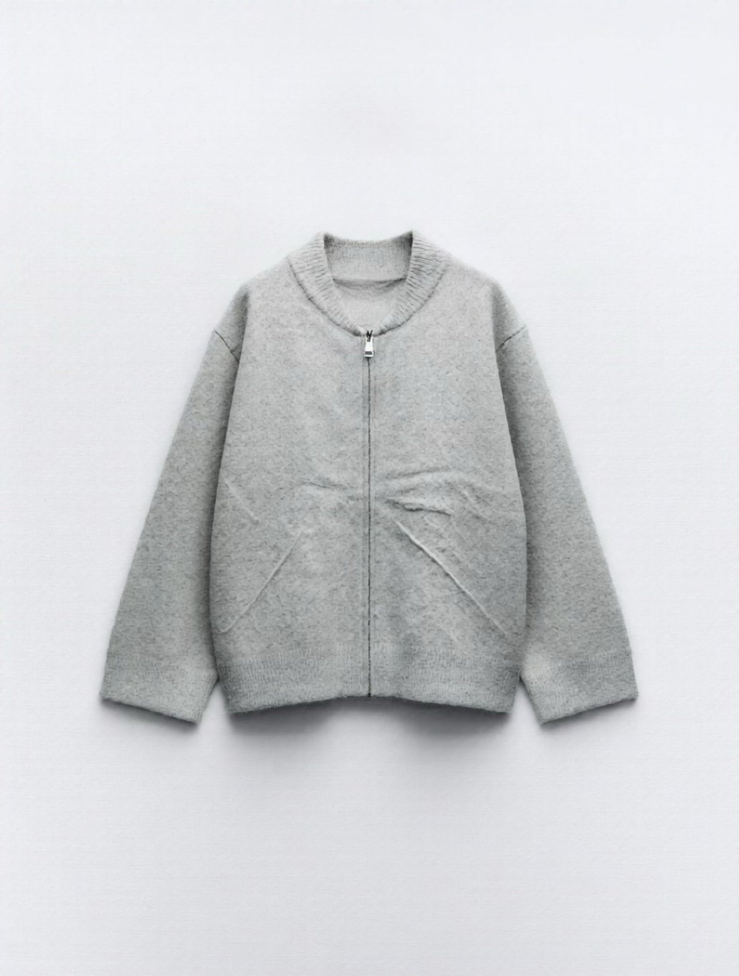 Maglione con cerniera