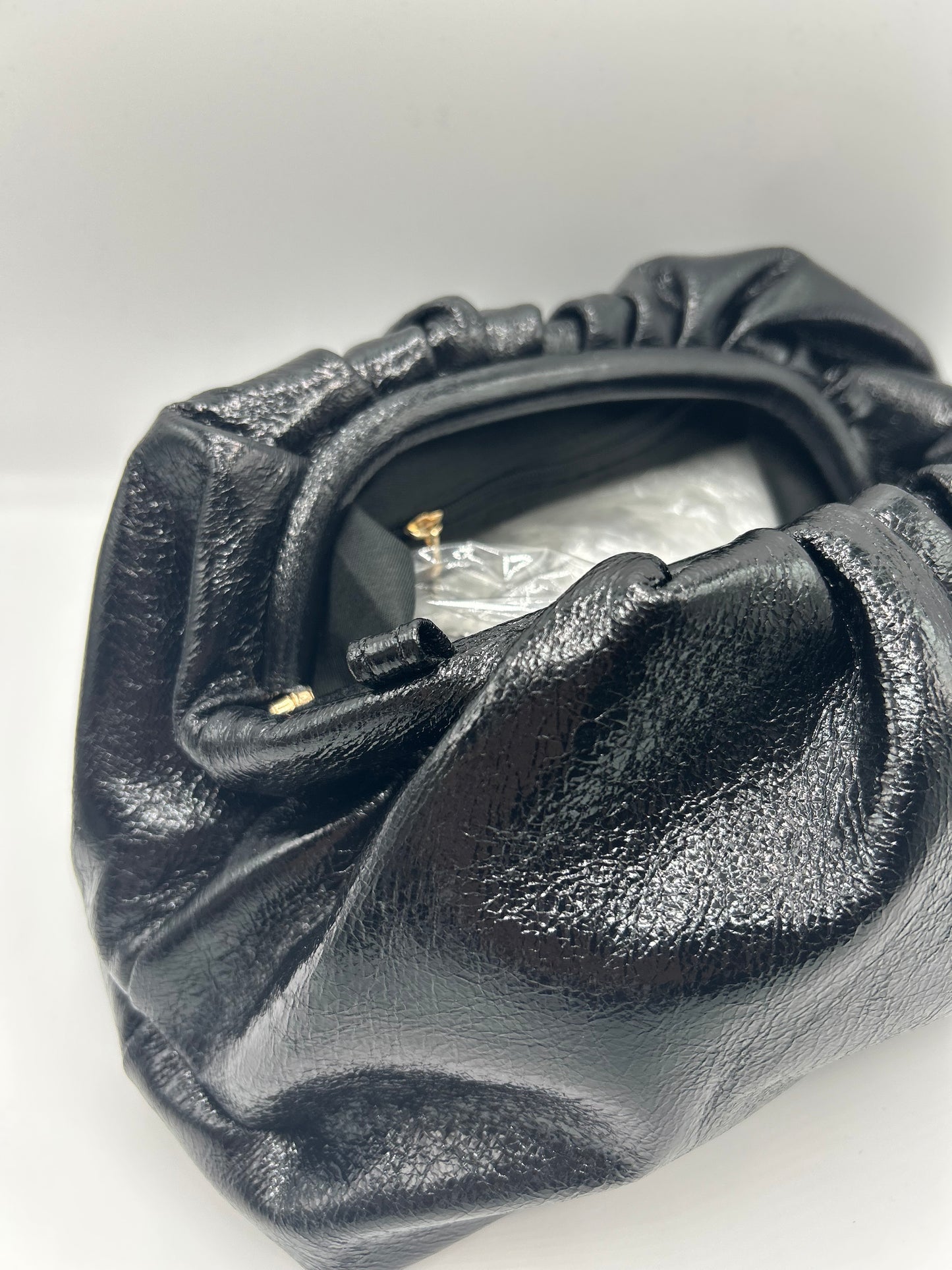 Borsa sacchetto metallizzata