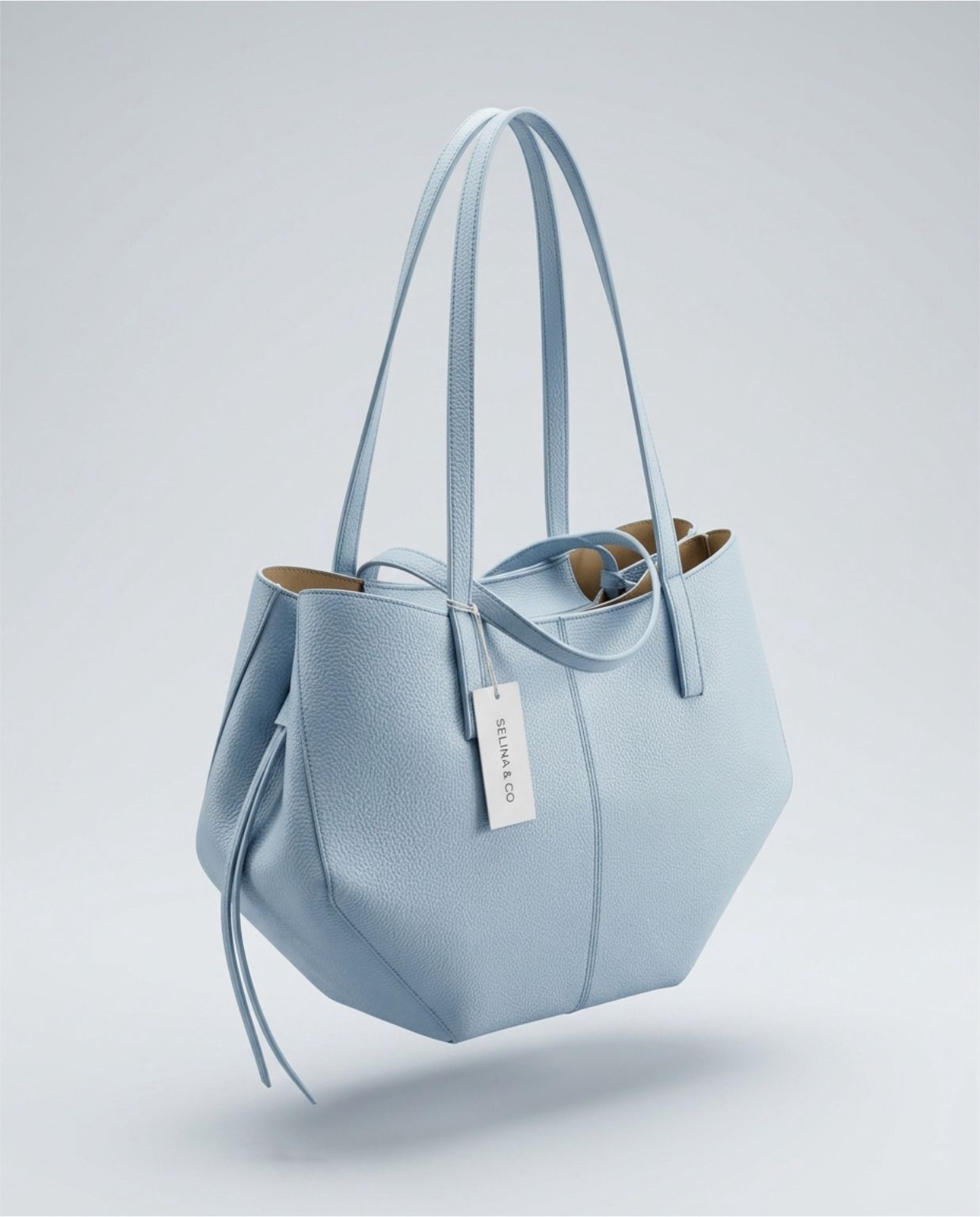 Borsa con manico grande e piccolo