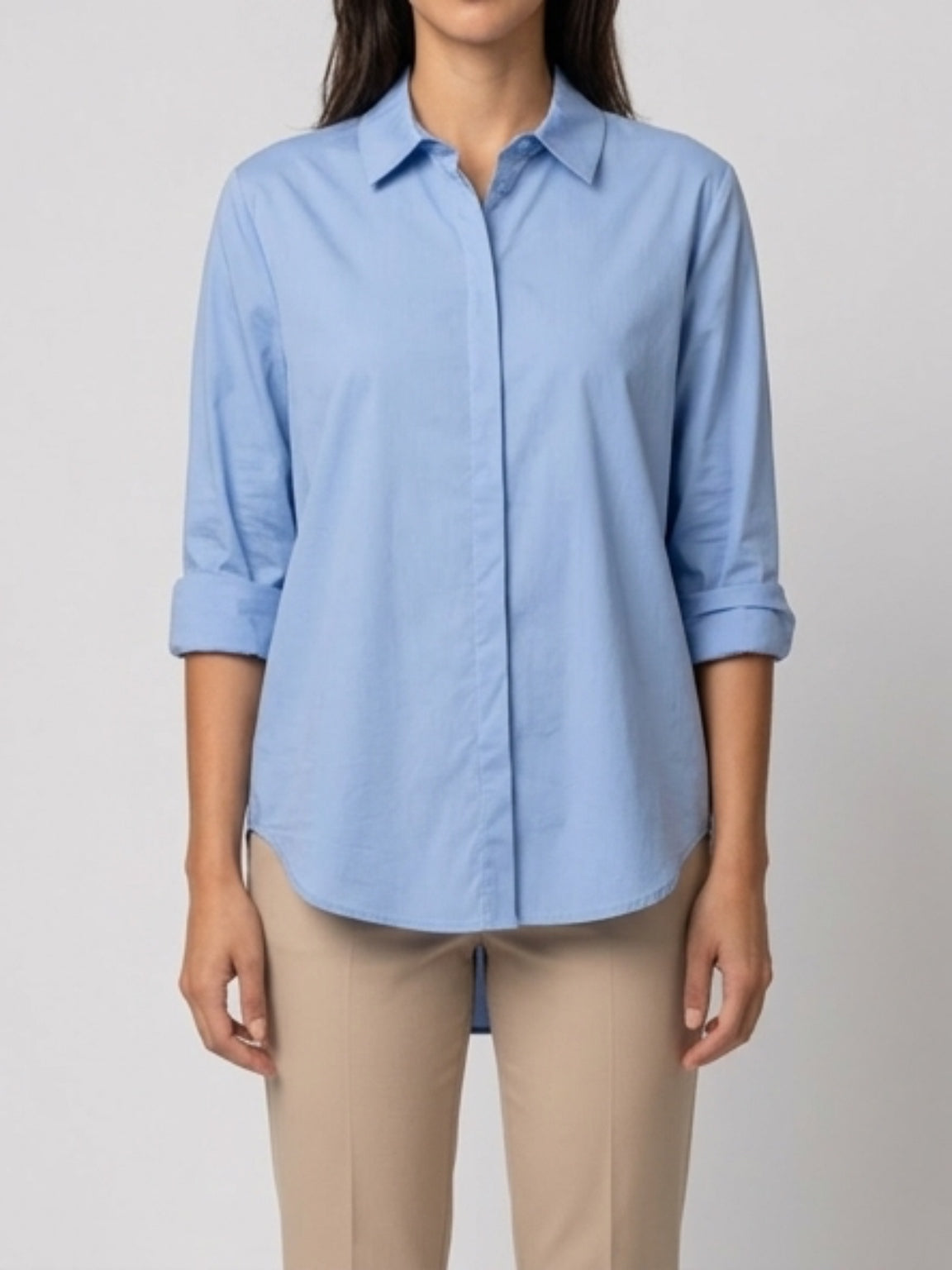 Camicia classica spacchi laterali