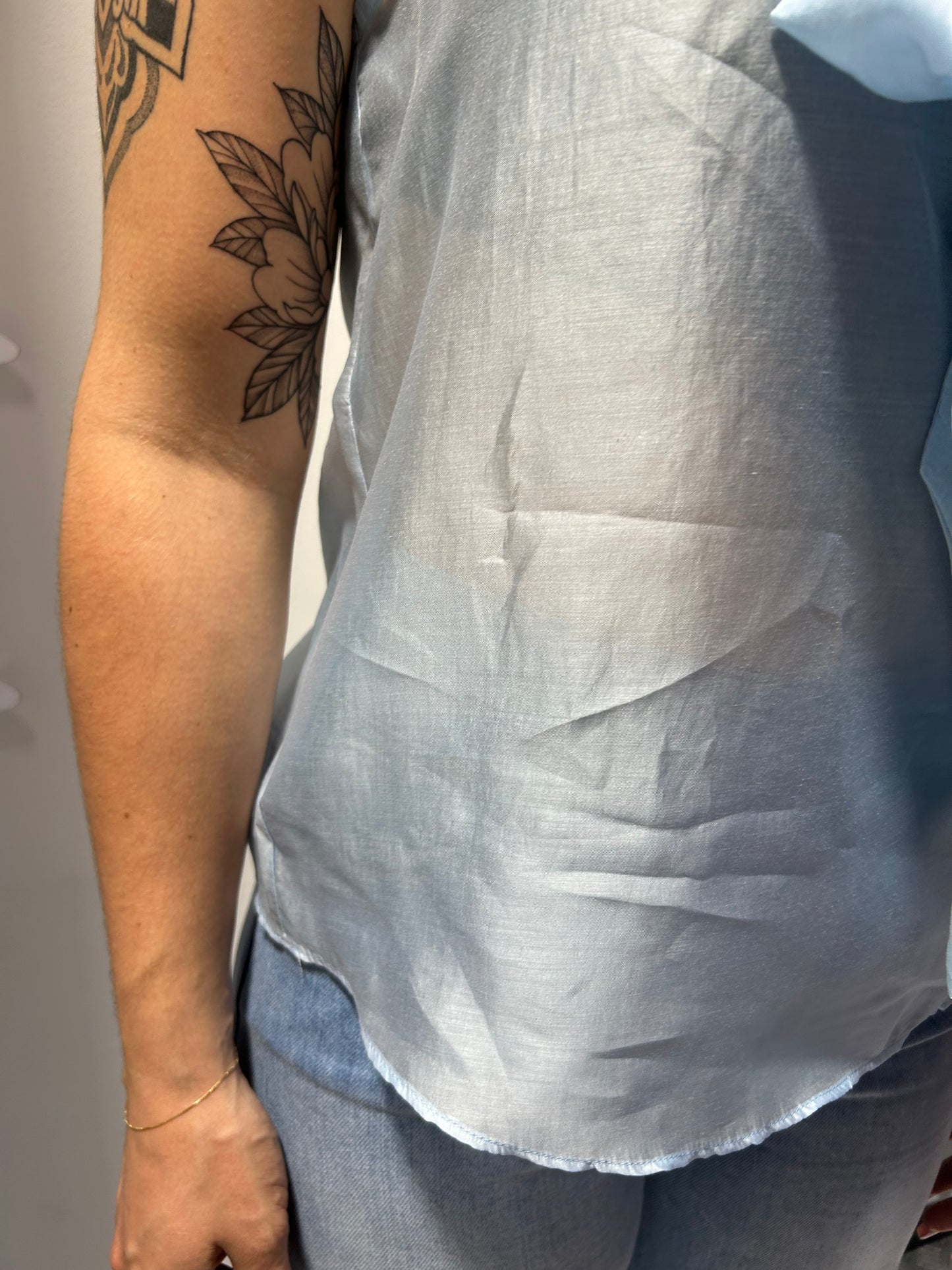 Camicia trasparente