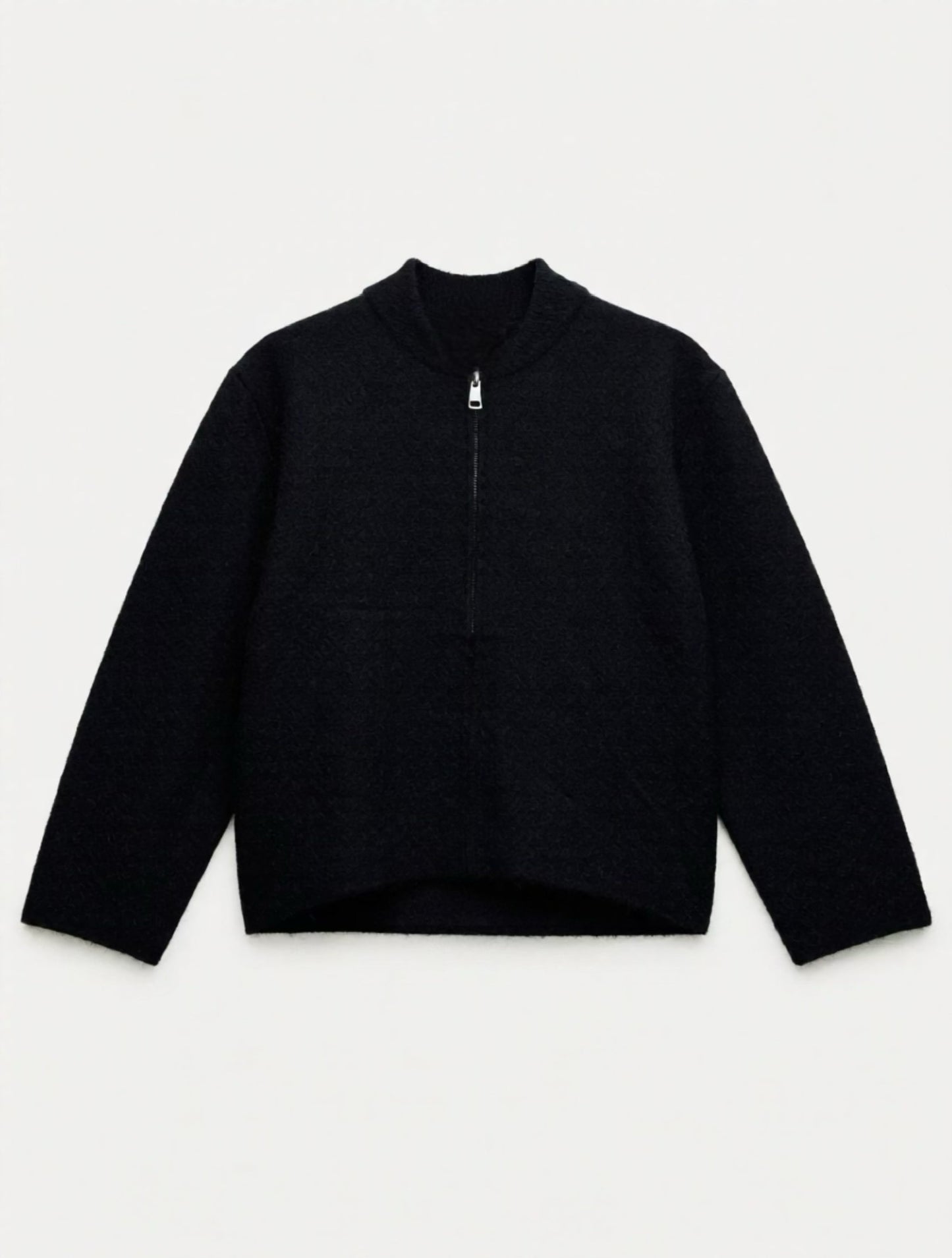 Maglione con cerniera