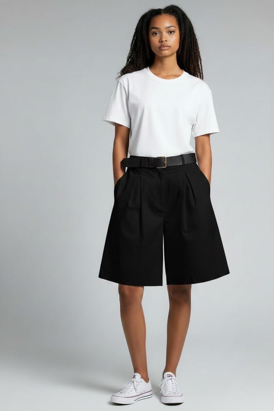 Pantaloni cotone 3/4