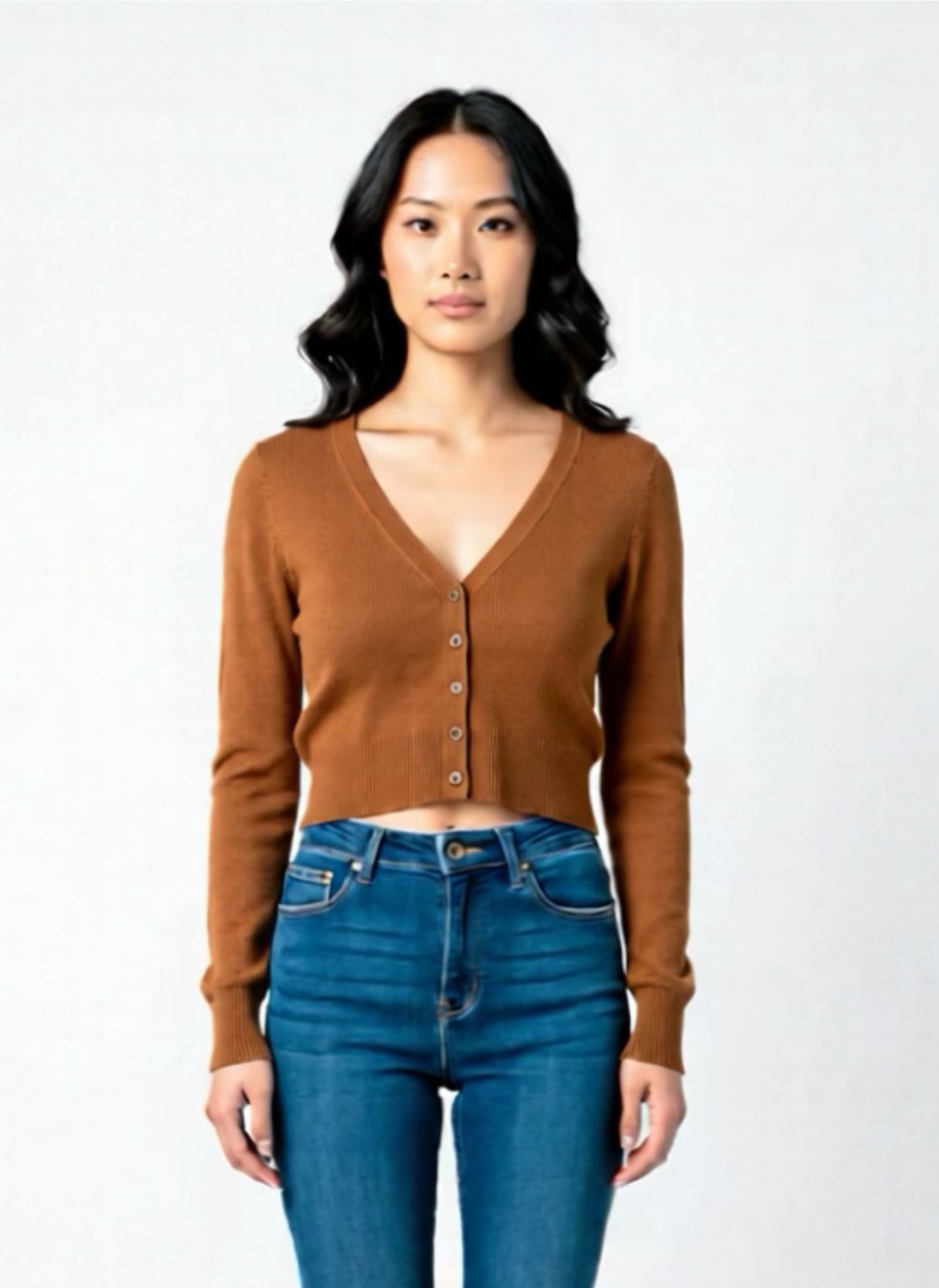 Cardigan crop