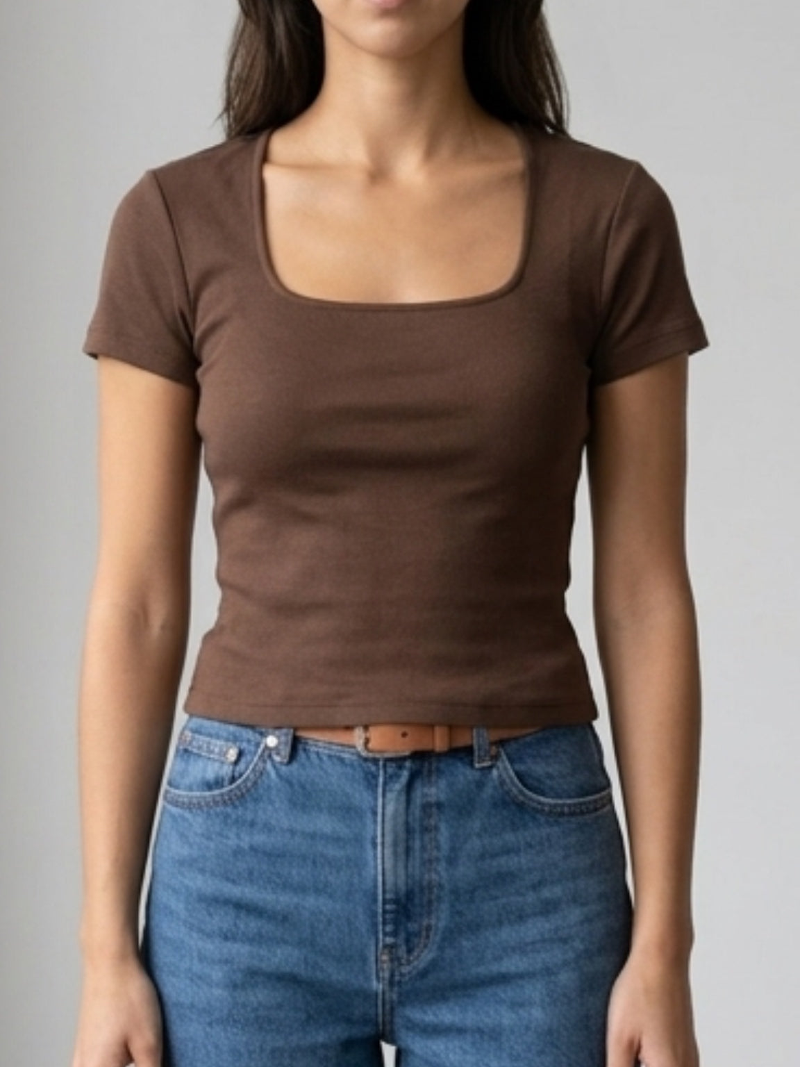 T-shirt coppa imbottita