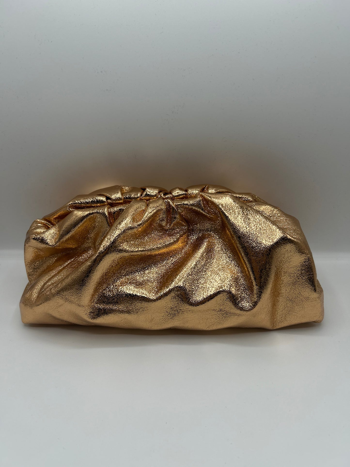 Borsa sacchetto metallizzata