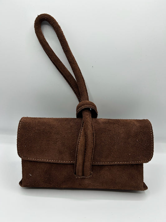 Pochette scamosciata