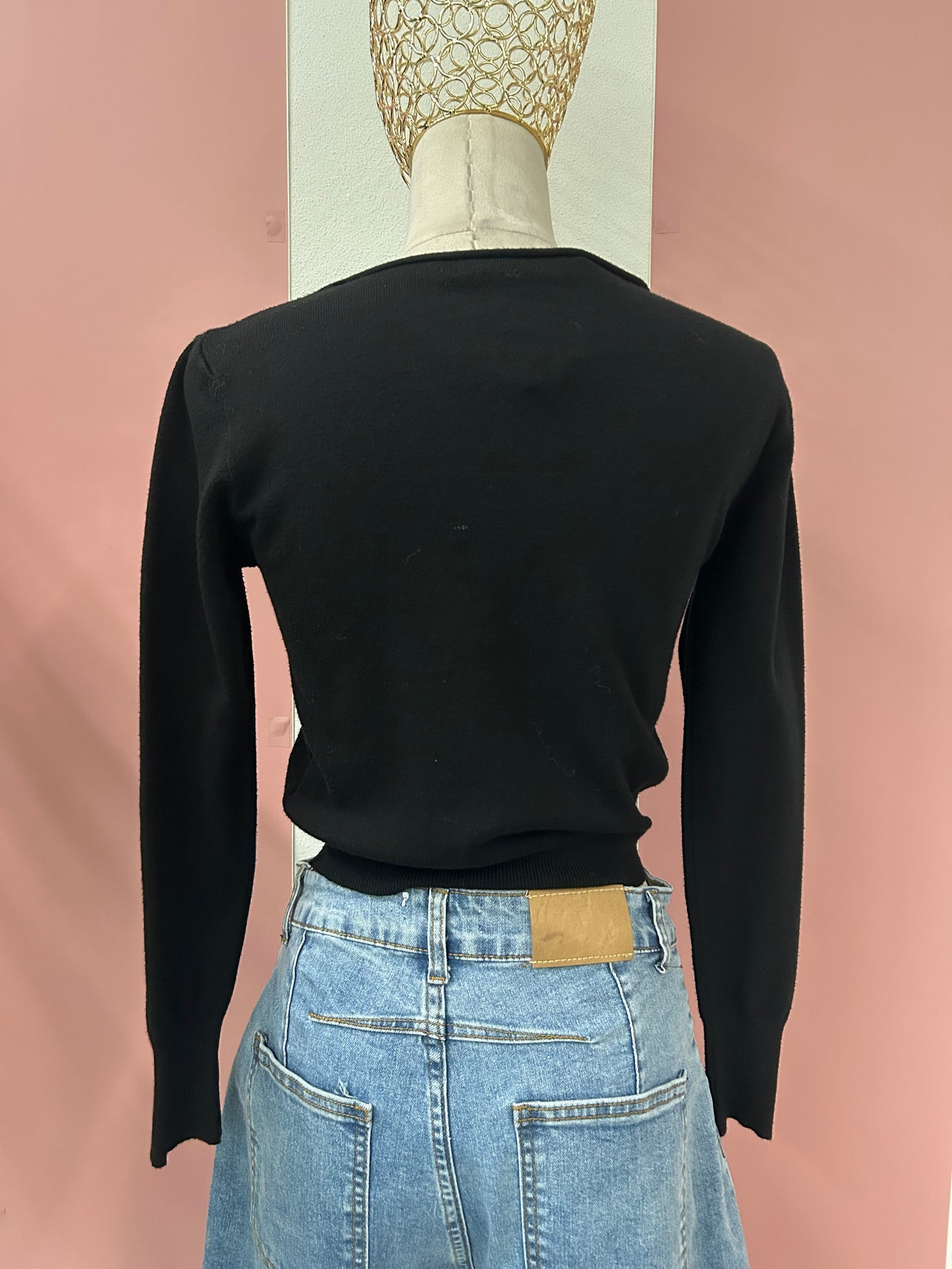 Maglia scollo a barchetta