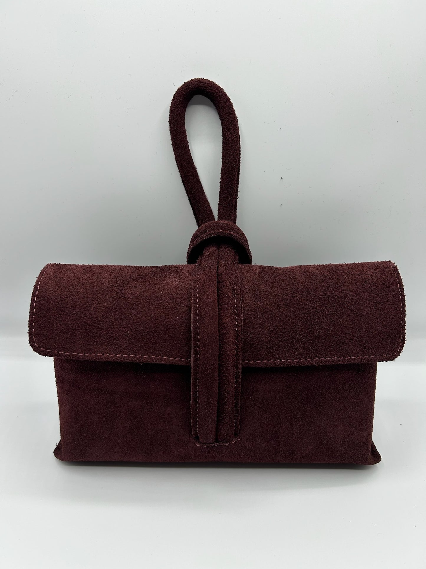 Pochette scamosciata