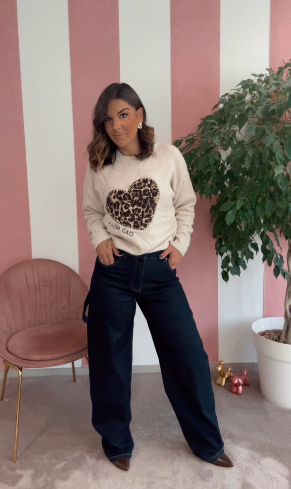 Jeans blu scuro