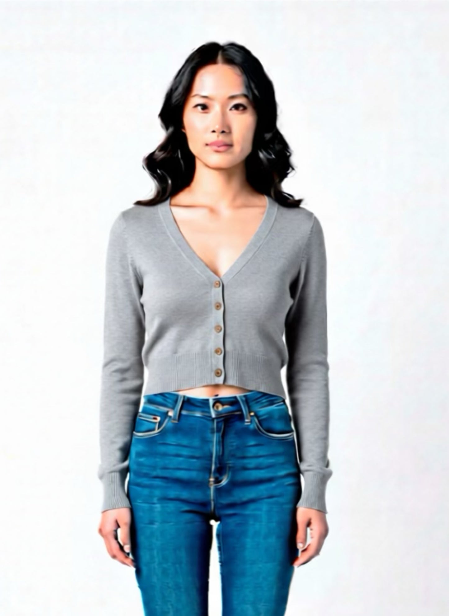 Cardigan crop