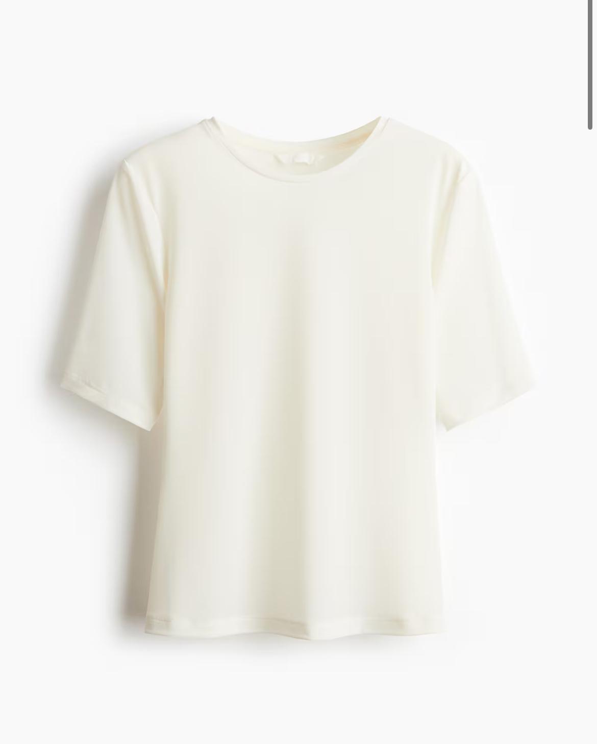 T-shirt spalline imbottite