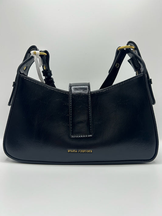 Borsa con scritta oro