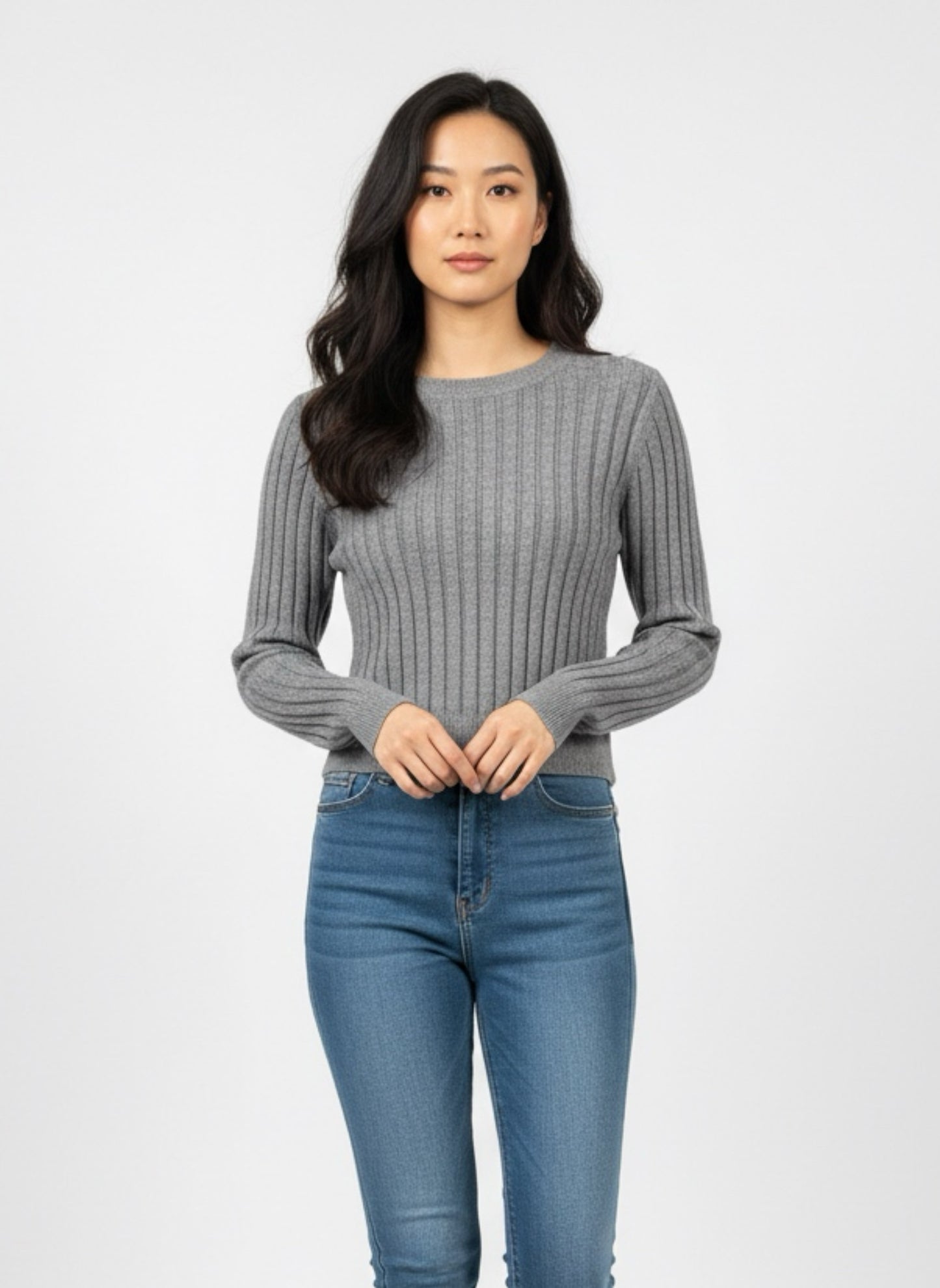 Maglia corta costa larga