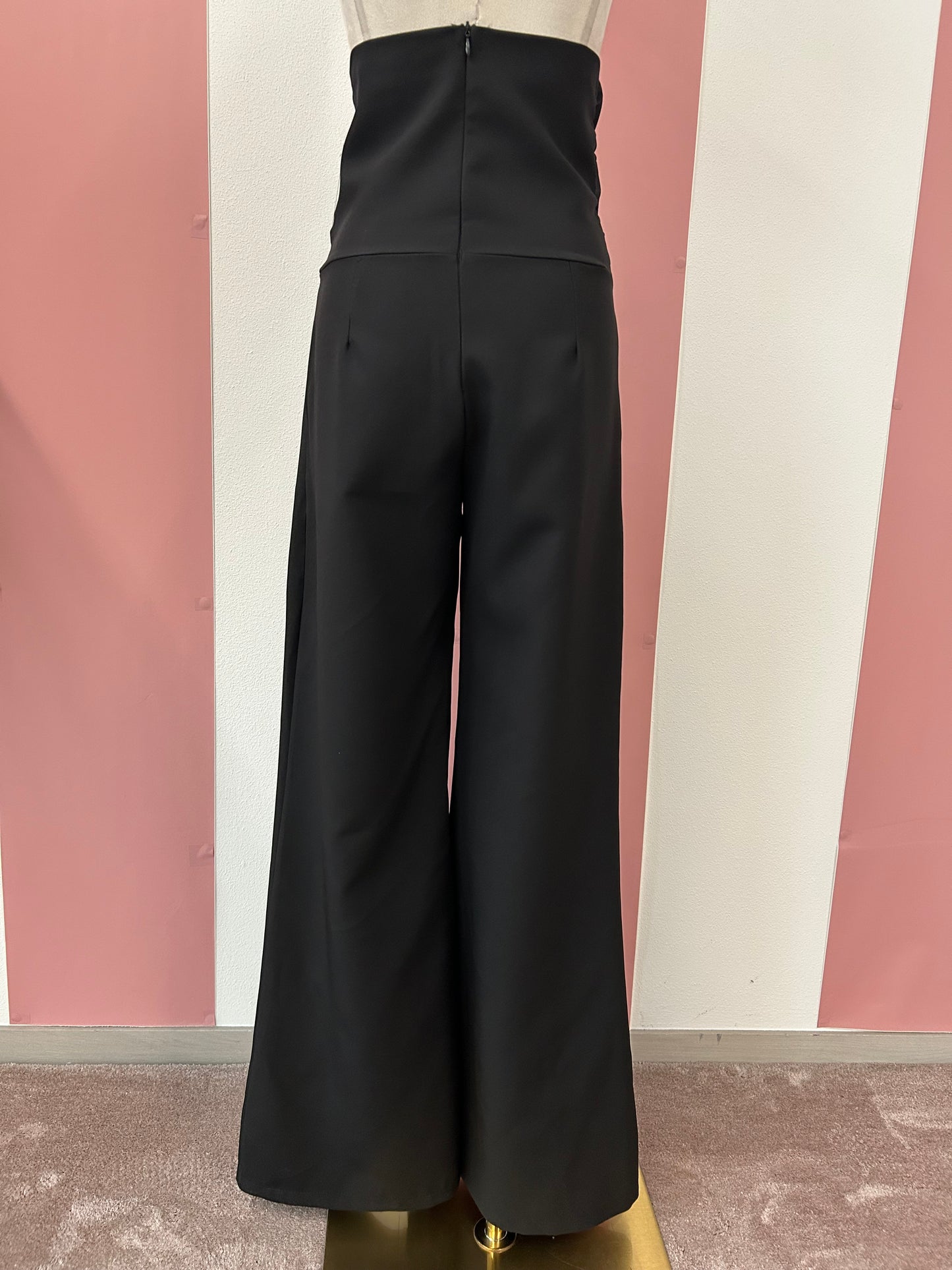 Pantalone vita altissima con fusciacca