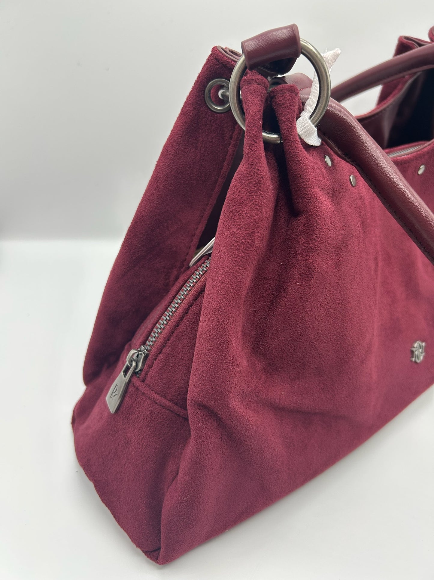 Borsa scamosciata