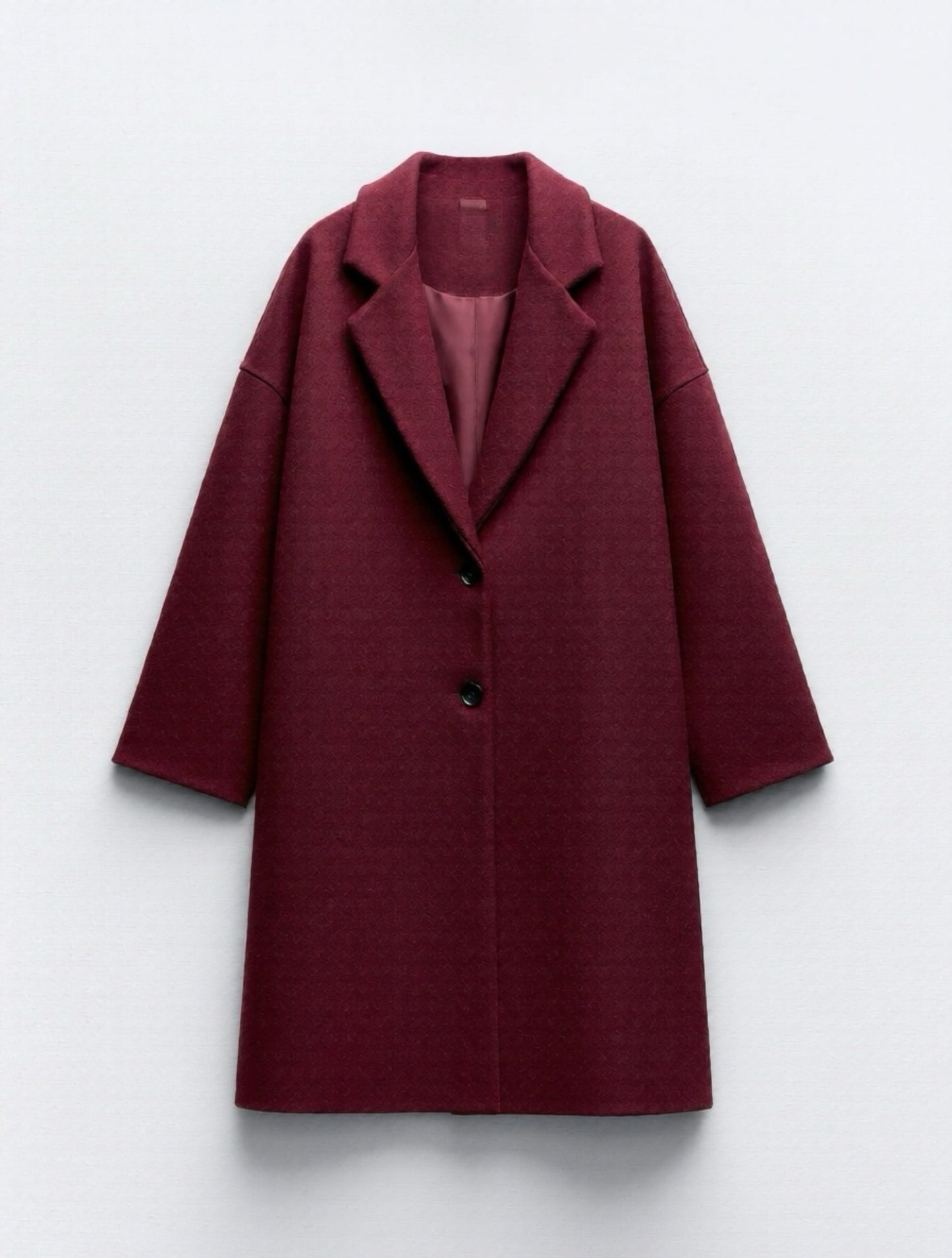 Cappotto over con due bottoni