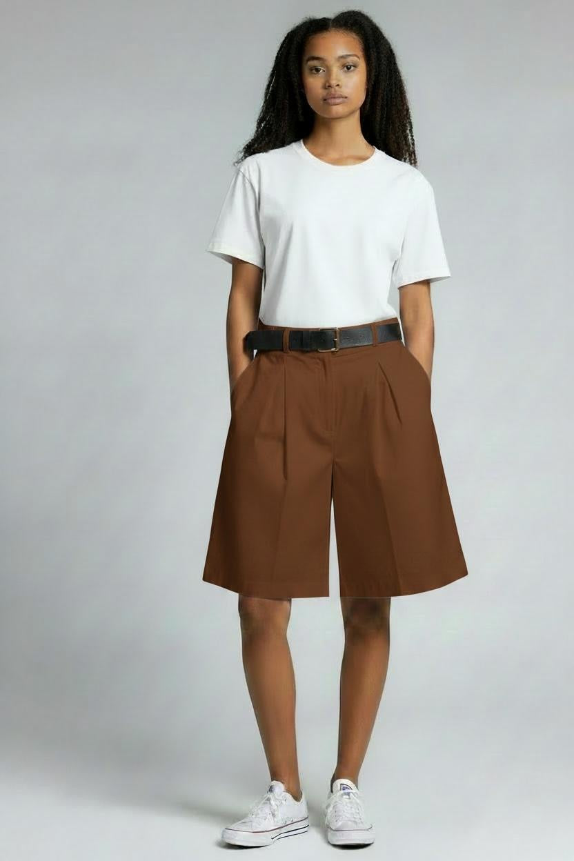 Pantaloni cotone 3/4
