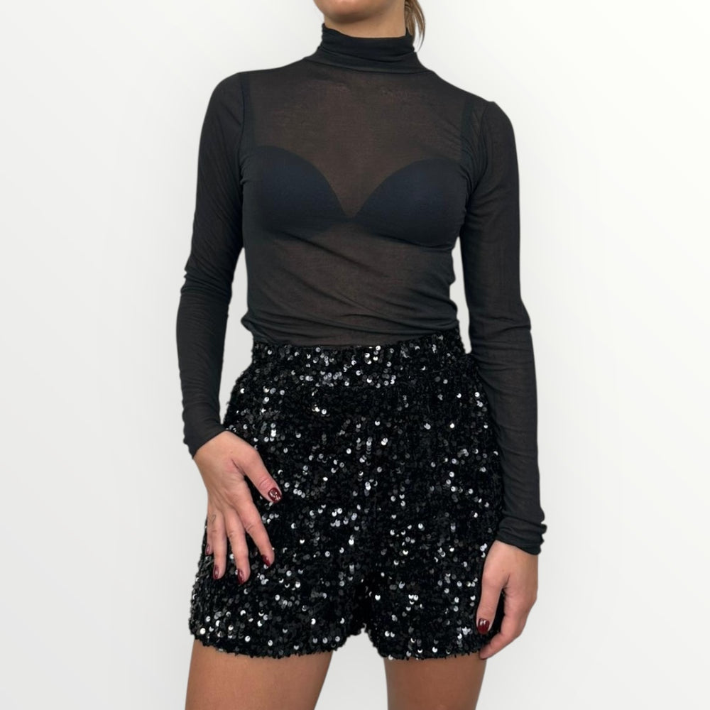 Pantaloncino paillettes