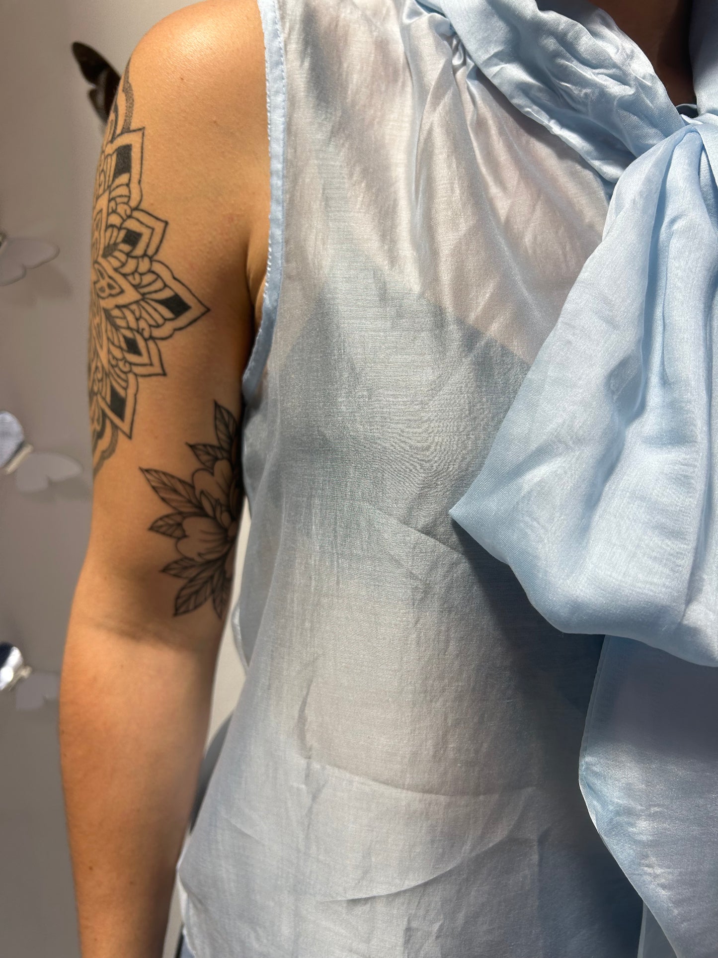 Camicia trasparente