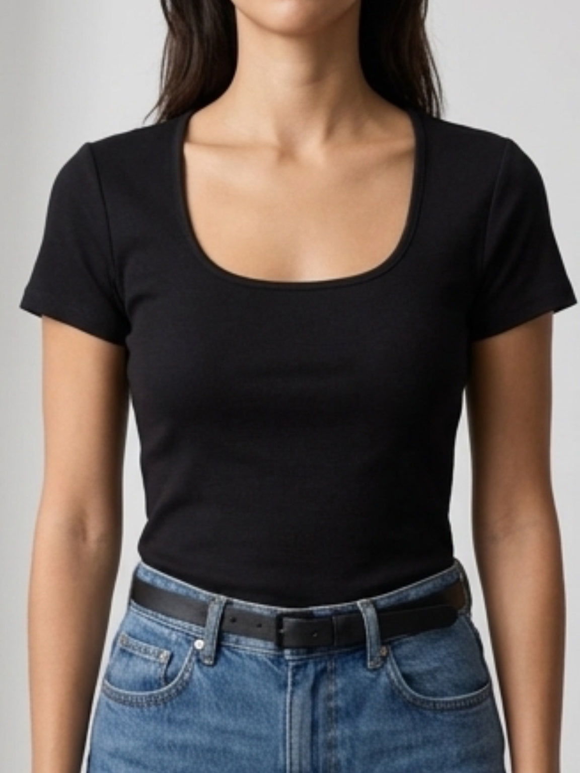 T-shirt coppa imbottita